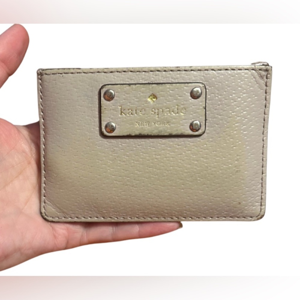 Kate Spade Wellesley Graham Card Case  moussfrost  Gray